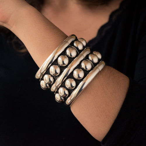 Bracelet Bracelet argent manchette style Désprès 58 Facettes 20-017