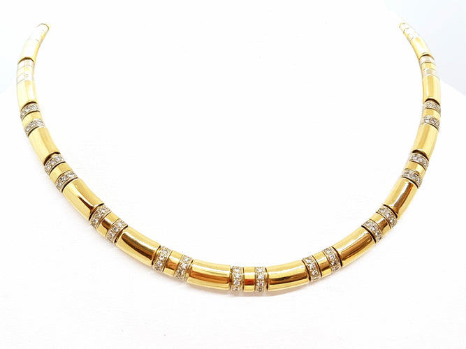 Collier Chimento Collier Or jaune Diamant 58 Facettes 00643CN