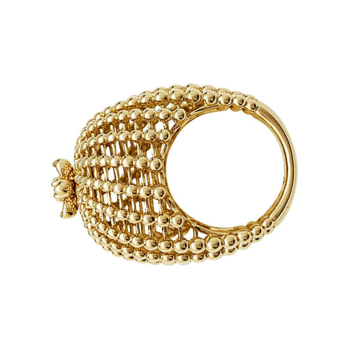 Bague 51 Bague Cartier "Cactus de Cartier" en or jaune et diamants. 58 Facettes 30217