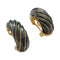 Boucles d'oreilles Boucles d'oreilles Cartier trois tons d'or et silverium. 58 Facettes 29440