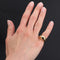 Bague 46 Bague jonc en or 58 Facettes 21-136-46