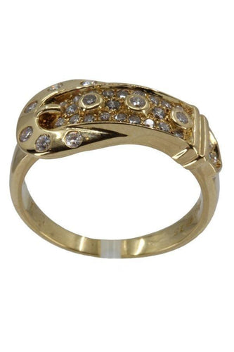 Bague 53 Bague ceinture diamants 58 Facettes 35391