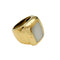 Bague 51 Bague Van Cleef & Arpels, collection "Babylone", or jaune, nacre. 58 Facettes 30447