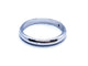 Bague 59 Bague Alliance Or blanc Diamant 58 Facettes 951151CN