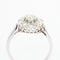 Bague 56 Bague marguerite diamants or blanc 58 Facettes 20-408-52