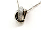 Collier Collier Chaîne + pendentif Or blanc Diamant 58 Facettes 1126584CN