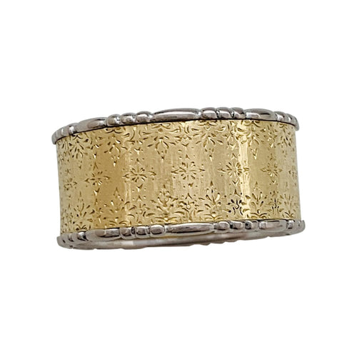 Bague 54 Bague Buccellati en or jaune et blanc. 58 Facettes 29952