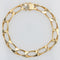 Bracelet Bracelet en or gourmette limée 58 Facettes 21-149