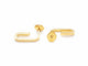 Boucles d'oreilles Dinh Van Boucles d'oreilles Maillon Or jaune 58 Facettes 06504CD