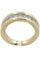 Bague 57 Demi-alliance diamants serti mystérieux 58 Facettes 32421