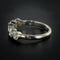Bague 53 Bague ancienne jarretière diamants 58 Facettes 18-071-53-1