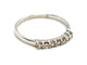 Bague 50 Bague Demie alliance Or blanc Diamant 58 Facettes 1186430CN