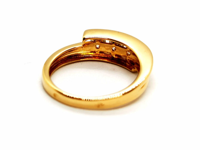 Bague 53 Bague Or jaune Diamant 58 Facettes 1137225CN