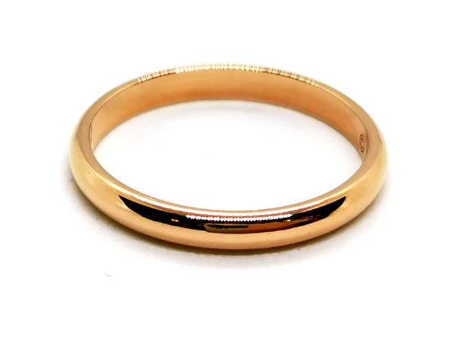 Bague 53 Cartier Bague Alliance 1895 Or rose 58 Facettes 1173327CN