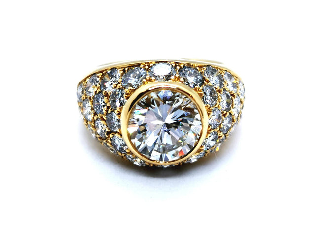 Bague 52 Bague Solitaire Or jaune Diamant 58 Facettes 990408CN