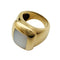 Bague 51 Bague Van Cleef & Arpels, collection "Babylone", or jaune, nacre. 58 Facettes 30447