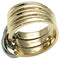 Bague 53 Bague Cartier modèle "Trille" en or jaune et blanc, diamants. 58 Facettes 27777-1