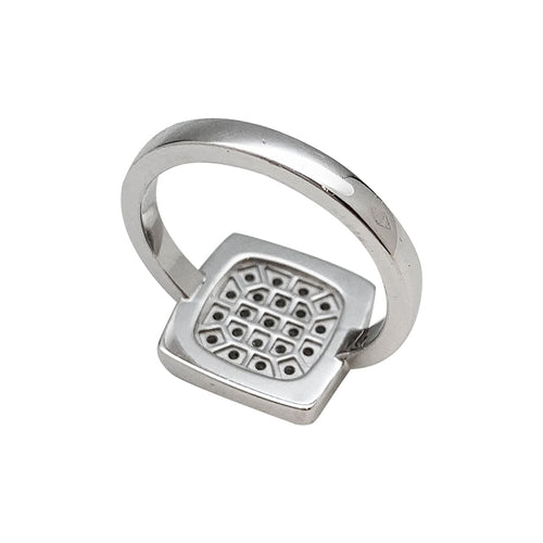 Bague 54 Bague Dinh Van, "Impression", or blanc et diamant. 58 Facettes 30429