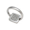 Bague 54 Bague Dinh Van, "Impression", or blanc et diamant. 58 Facettes 30429