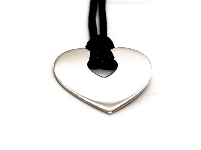 Pendentif Poiray Pendentif Coeur Coeur Or blanc 58 Facettes 1126574CN