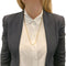 Collier Longue chaîne ancienne. 58 Facettes 29991