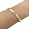 Bracelet Bracelet Dinh Van, modèle "Serrure" en or jaune, diamants 58 Facettes 30339