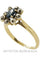 Bague 55 Bague saphir et diamants 58 Facettes 11991
