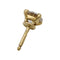 Boucles d'oreilles Puces d'oreilles Cartier en or jaune et diamants. 58 Facettes 29999