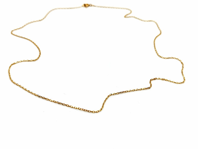 Collier Collier Maille forçat Or jaune 58 Facettes 1179555CD