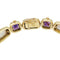 Bracelet Bracelet Van Cleef & Arpels "St Germain" en or jaune, améthystes et nacres. 58 Facettes 30289