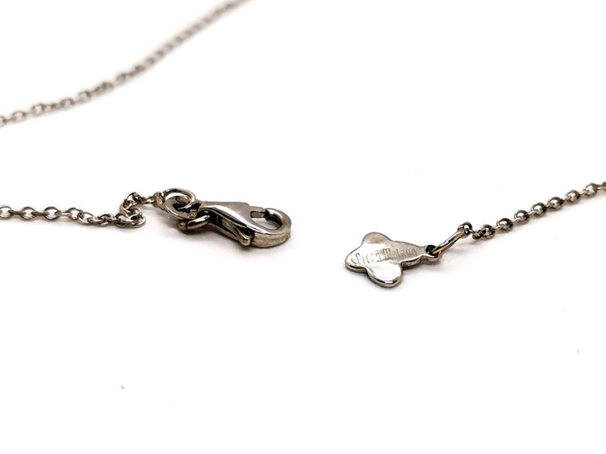 Collier Collier Chaîne + pendentif Or blanc Diamant 58 Facettes 1126584CN