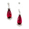 Boucles d'oreilles Boucles d'oreilles gouttes de rubellites et diamants. 58 Facettes 30529