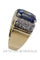 Bague 48 Bague tank saphir et diamants 58 Facettes 35631