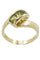 Bague 58 Bague moderne péridots 58 Facettes 27611