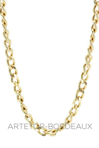 Collier Chaîne maille gourmette 58 Facettes 32801