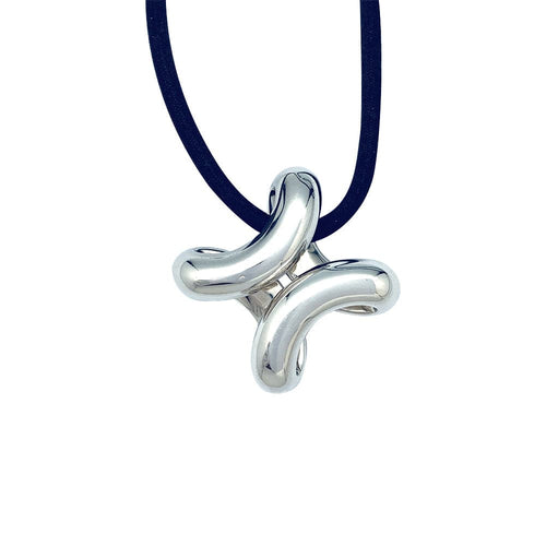 Collier Collier Hermès "Lima" en argent. 58 Facettes 30096
