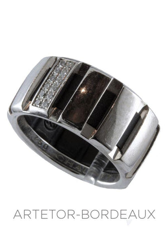 Bague 54 Bague Chaumet Classe one Or Blanc 58 Facettes 20931
