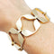 Bracelet Bracelet en or jaune et diamants, 1970. 58 Facettes 27954