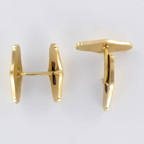 Boutons de manchette Boutons de manchettes or 1900 58 Facettes 19-138