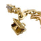 Bracelet Bracelet breloques en or jaune, émail et saphir. 58 Facettes 30179