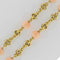 Collier Collier ancien négligé corail peau d'ange et diamants 58 Facettes 17-285
