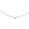 Collier Collier solitaire Cartier, diamant 0,85 carat en or blanc. 58 Facettes 30014