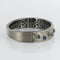 Bracelet Bracelet argent diamants et cyanites 58 Facettes 18-329