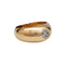 Bague 55 Bague jonc en or jaune, diamant. 58 Facettes 30238