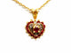 Collier Collier Chaîne + pendentif Or jaune Rubis 58 Facettes 1157640CN