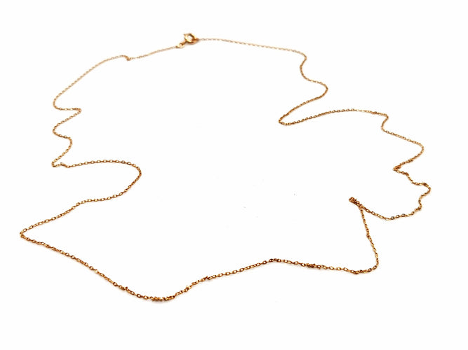 Collier Collier Maille forçat Or jaune 58 Facettes 1141243CD
