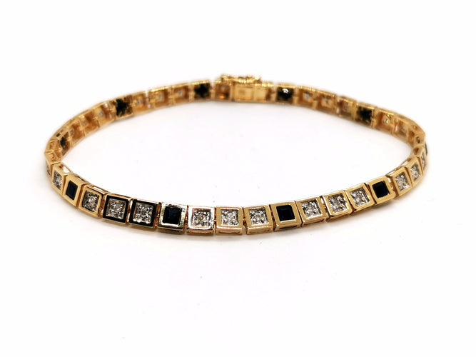 Bracelet Bracelet Or jaune Diamant 58 Facettes 1091764CN