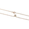 Collier Pendentif en or rose, diamant. 58 Facettes 29313