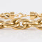 Collier Collier or jaune maille imbriquée 58 Facettes 19-556