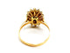 Bague 55 Bague Fleur Or jaune Saphir 58 Facettes 952717CN
